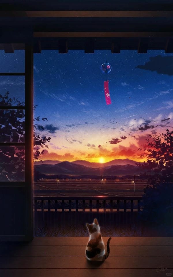 phong cảnh anime đêm (25)