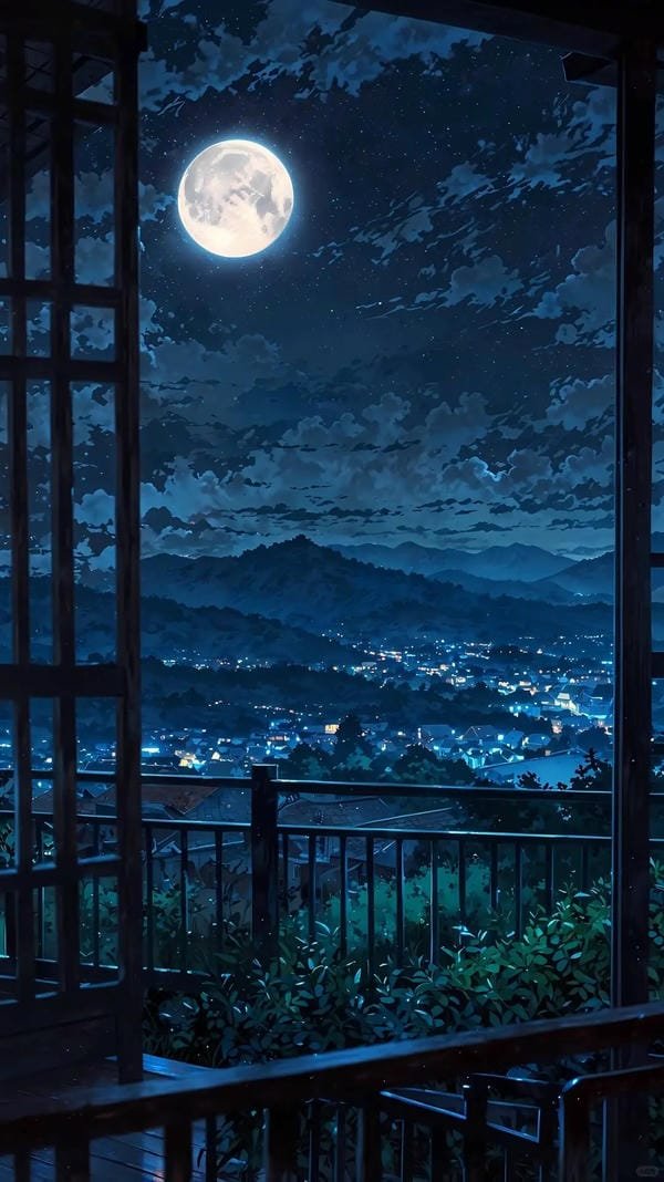 phong cảnh anime đêm (32)