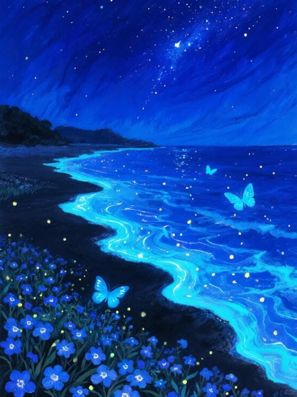 phong cảnh anime đêm (8)