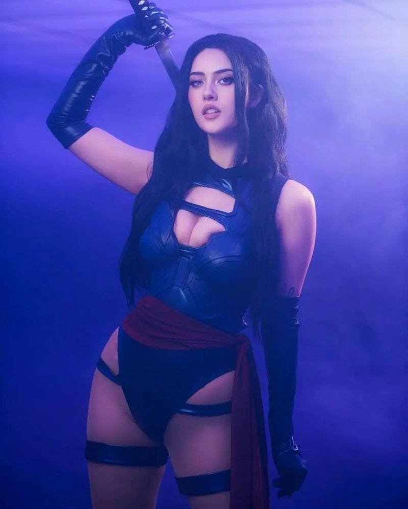 sexy psylocke cosplay