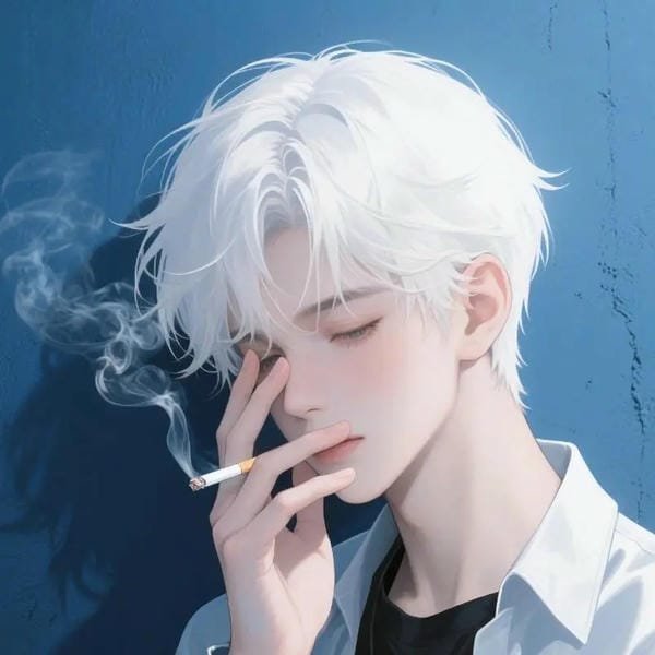 ảnh anime hút thuốc (2)