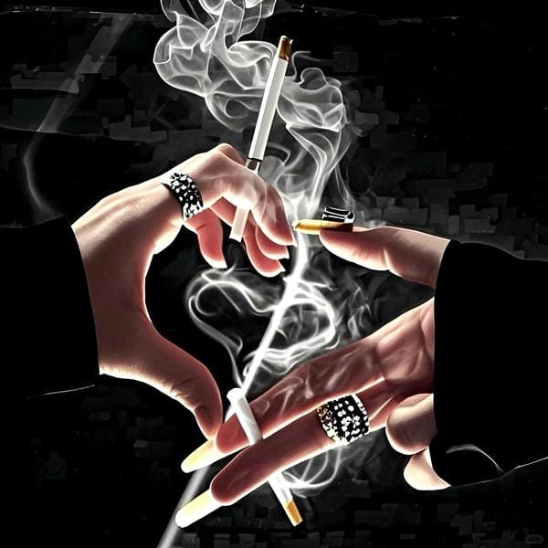 ảnh anime hút thuốc (3)