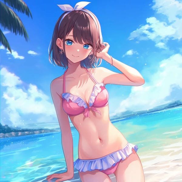 ảnh gái anime bikini (26)
