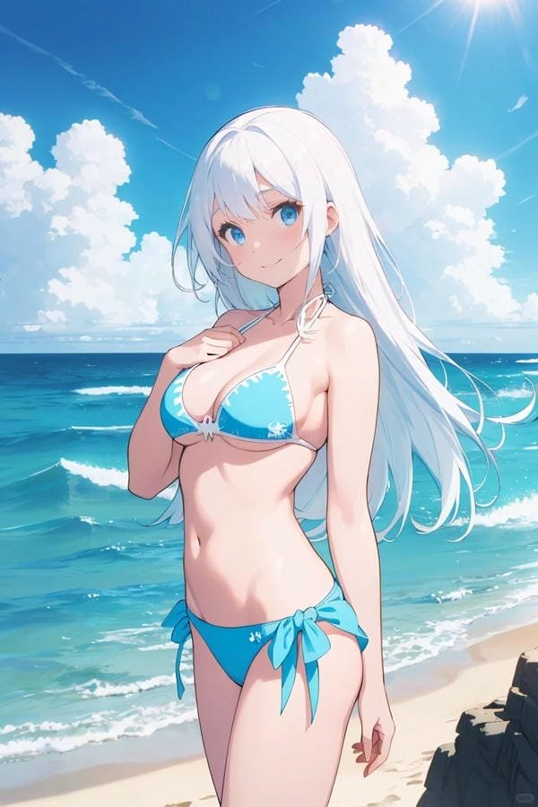 ảnh gái anime bikini (28)