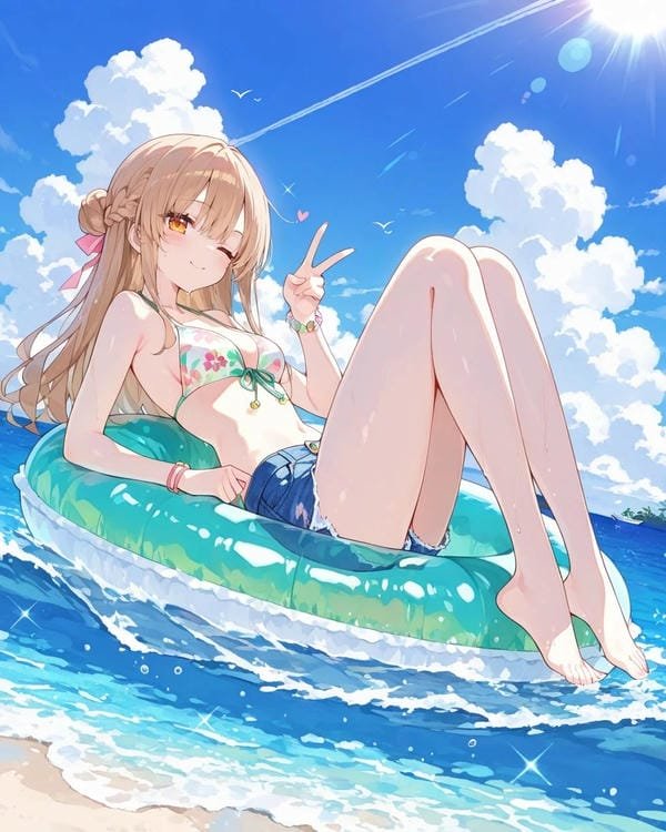 ảnh gái anime bikini (4)