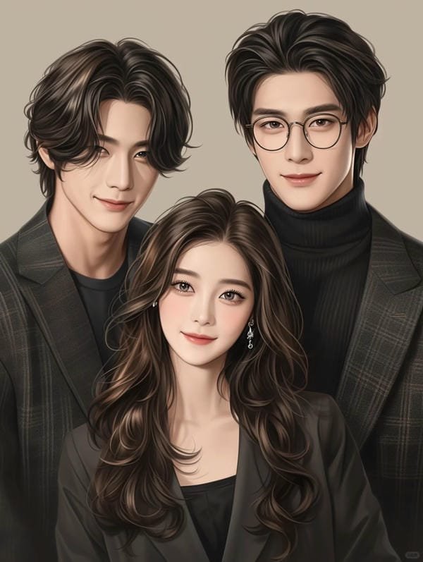 ảnh nhóm bạn thân 3 người anime (19)