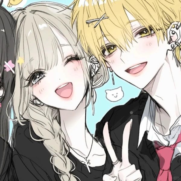 ảnh nhóm bạn thân 3 người anime (26) ảnh nhóm bạn thân 3 người anime (26)