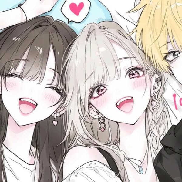 ảnh nhóm bạn thân 3 người anime (27) ảnh nhóm bạn thân 3 người anime (27)