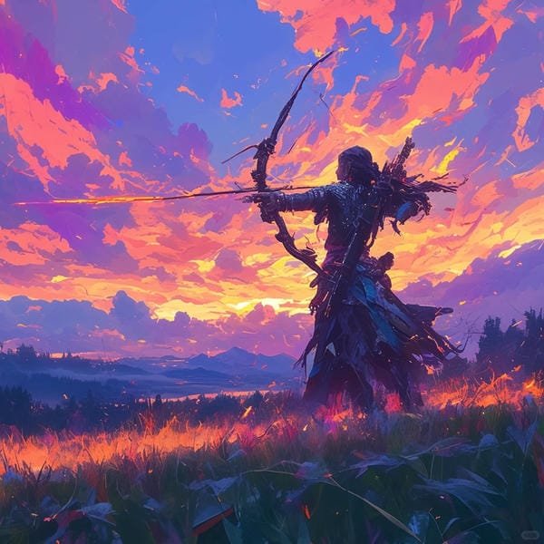 anime bắn cung (4)