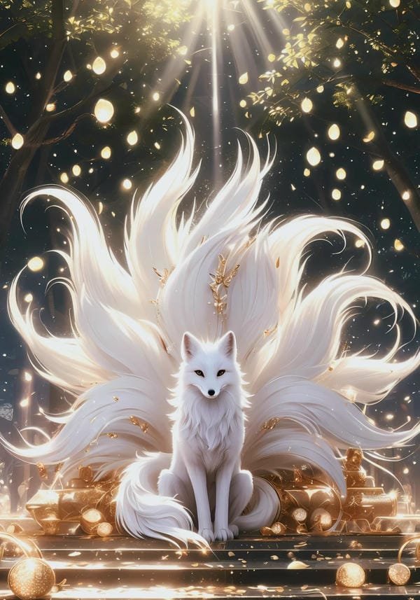 hồ ly 9 đuôi anime (3) hồ ly 9 đuôi anime (3)