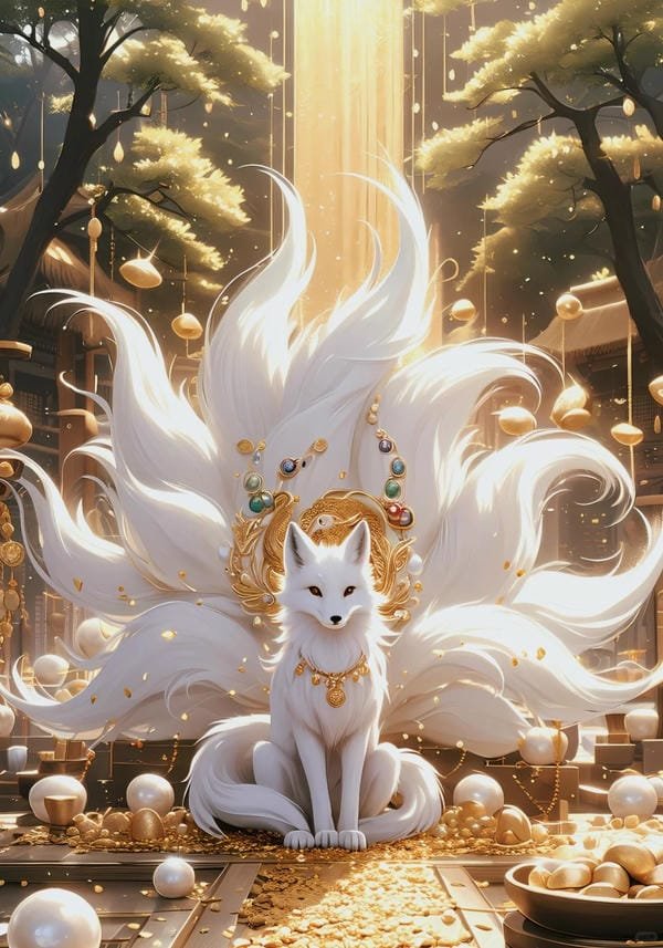 hồ ly 9 đuôi anime (7) hồ ly 9 đuôi anime (7)