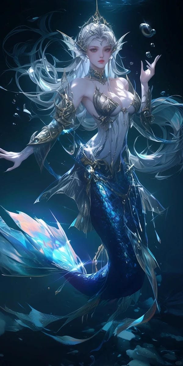 nàng tiên cá anime (3)