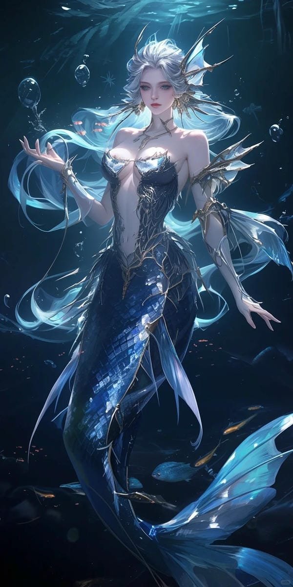 nàng tiên cá anime (8)