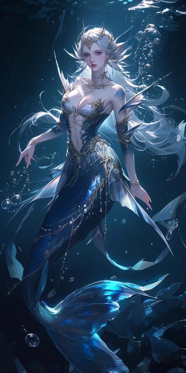 nàng tiên cá anime (9)